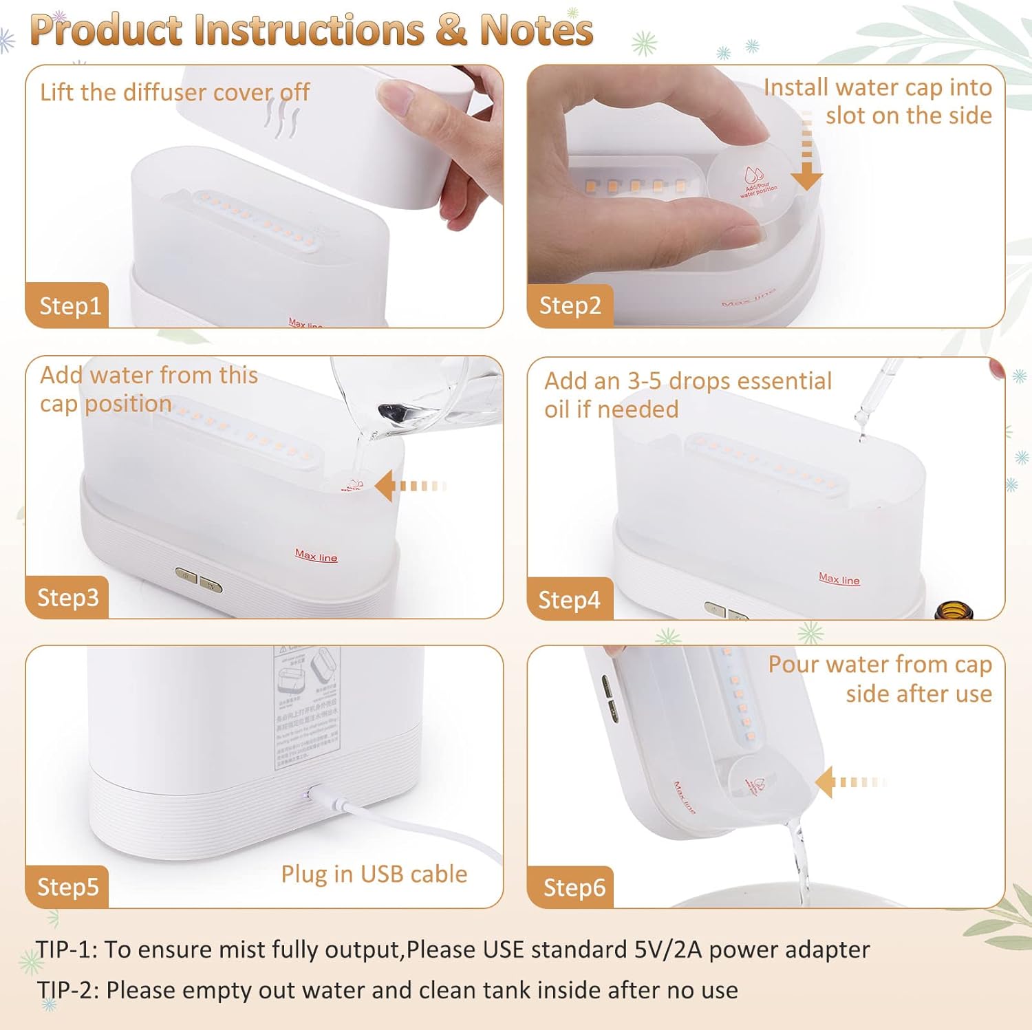 Flame Aroma Diffuser